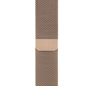 NEW APPLE GOLD MILANESE LOOP FOR  WATCH 4-44mm